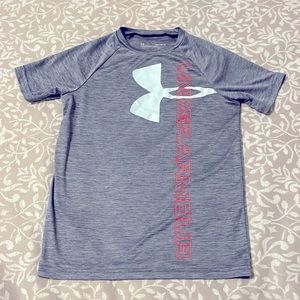 Blue Under Armor Soft Shirt Size YM